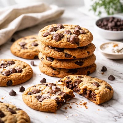 Image of Tastiest and Simplest Choc Chip Cookies