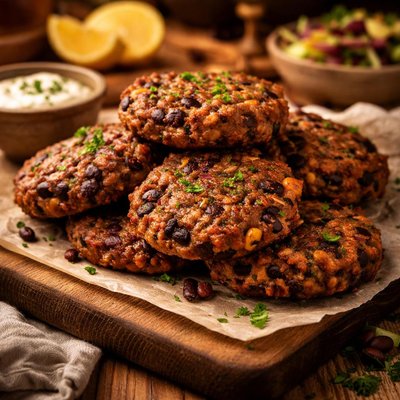 Image of Tasty Bean Patties