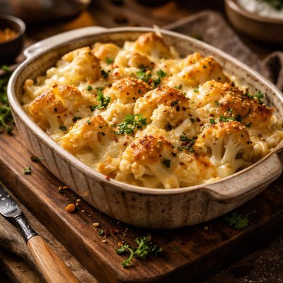 Image of Tasty Cheesy Cauliflower