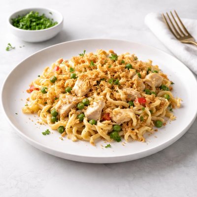 Image of Tasty Chicken Noodle Casserole