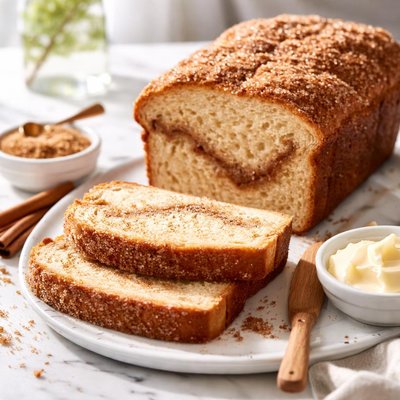 Image of Tasty Cinnamon Sugar Topping for Bread Machine Bread