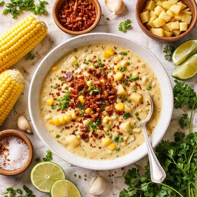 Image of Tasty Corn Chowder