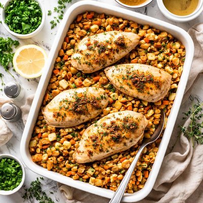 Image of Tasty Easy Chicken and Stuffing