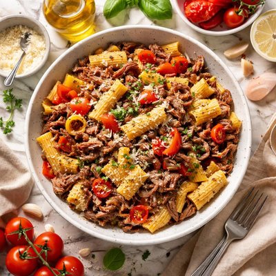 Image of Tasty Italian Beef and Pasta