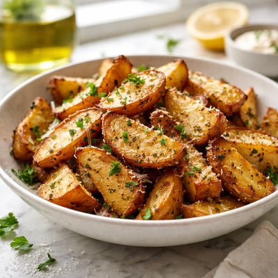 Image of Tasty Oven Fried Potatoes