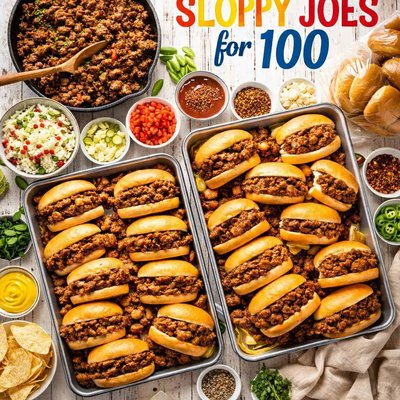 Image of Tasty Sloppy Joes for 100
