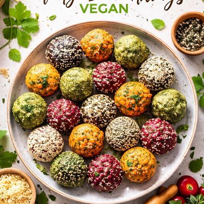 Image of Tasty Snack Ball Things Vegan