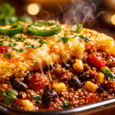 Image of Tasty Tamale Pie Casserole