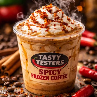 Image of Tasty Testers Spicy Frozen Coffee