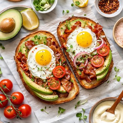 Image of Tasty Toast Egg Sandwich