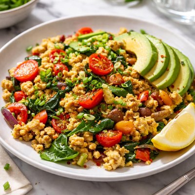 Image of Tasty Tofu Veggie Scramble