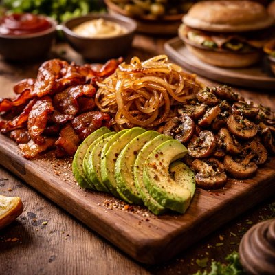 Image of Tasty Topping for Burgers