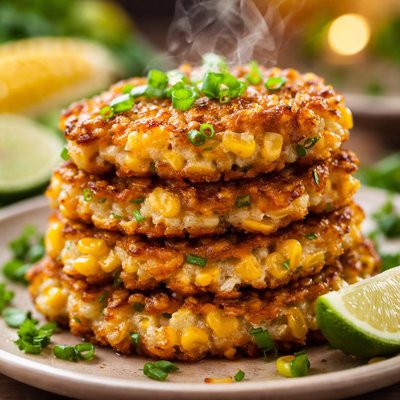 Image of Tasty Triple Corn Fritters
