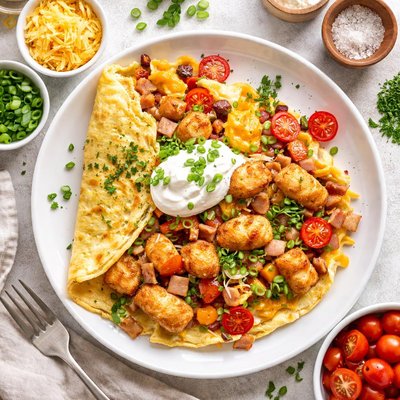 Image of Tater Tot Omelet