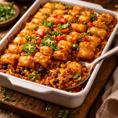 Image of Tater Tot Taco Bake