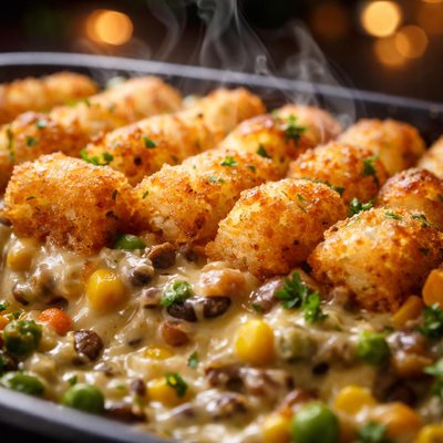 Image of Tater Tots Casserole No Meat