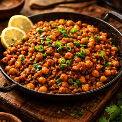 Image of Tava Chana Indian Spicy Garbanzo Beans
