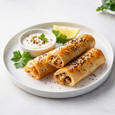 Image of Tavuk Borek Turkish Chicken Pastries
