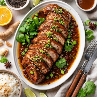 Image of Tea Braised Pork Tenderloin