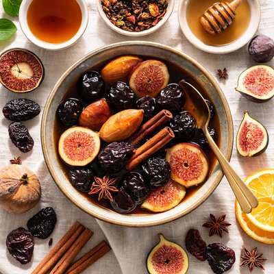 Image of Tea Infused Prunes and Figs