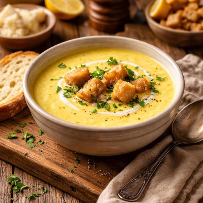 Image of Tea Room Yellow Squash Soup