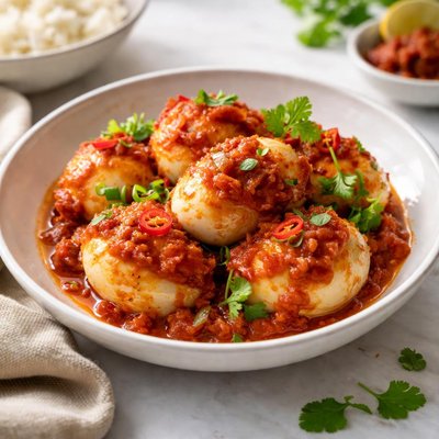 Image of Telur Balado sin soya