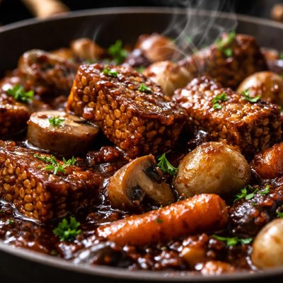 Image of Tempeh Bourguignon