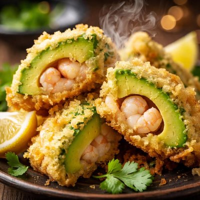 Image of Tempura Avocado with Shrimp