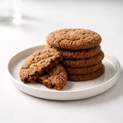 Image of Tender and Spicy Molasses Cookies