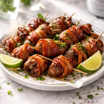 Image of Tender Baked Chicken Liver Rumaki