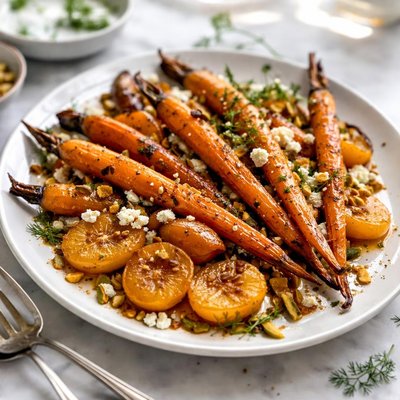 Image of Tender Carrots with Apricots