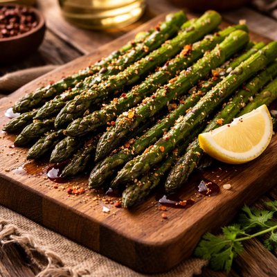 Image of Tender Crisp Balsamic Sesame Asparagus