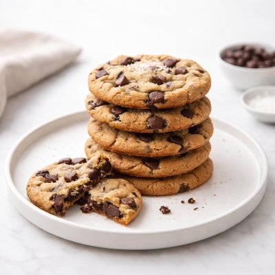Image of Tender Crispy Chocolate Chip Cookies