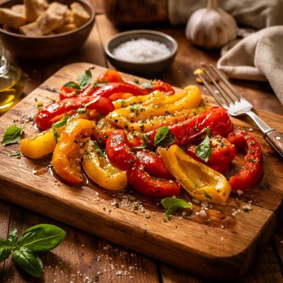 Image of Tender Roasted Bell Peppers