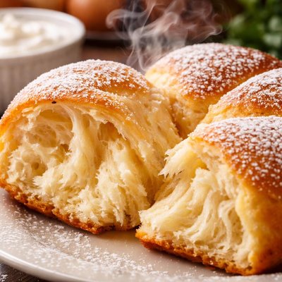 Image of Tender Sour Cream Sweet Dough