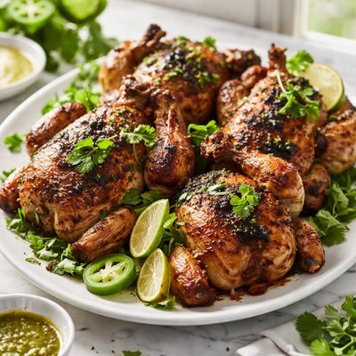 Image of Tequila and Lime Game Hens or Chicken