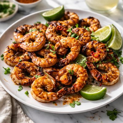 Image of Tequila Lime Grilled Shrimp