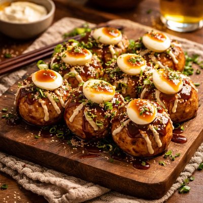 Image of Takoyaki Teritama sin soja