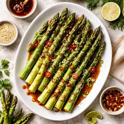 Image of Teriyaki Asparagus