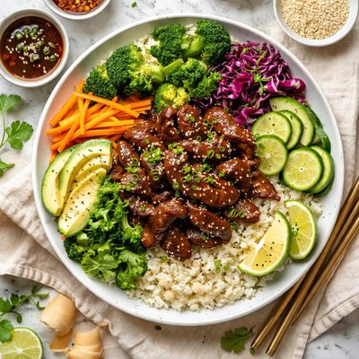 Image of Carne de res Teriyaki Whole30