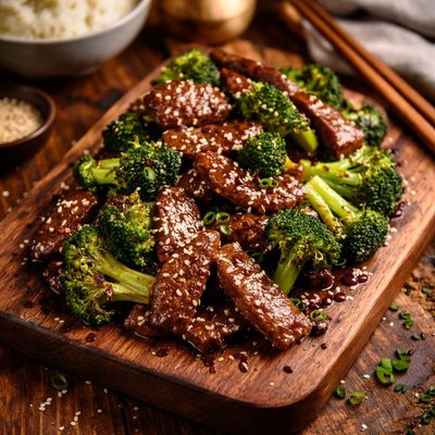 Image of Teriyaki Beef and Broccoli