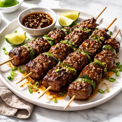 Image of Teriyaki Beef Skewers
