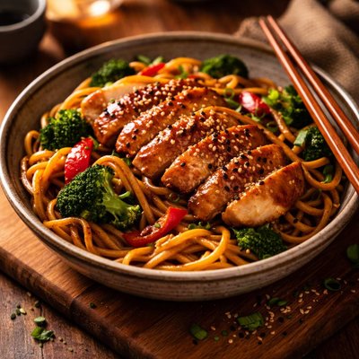 Image of Teriyaki Chicken Noodles