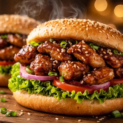 Image of Teriyaki Chicken Sandwiches
