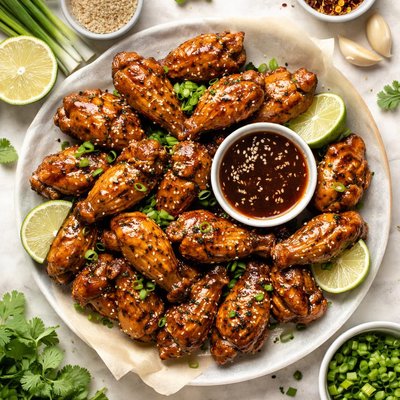 Image of Whole30 Teriyaki Chicken Wings