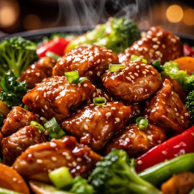 Image of Teriyaki Chicken with Vegetables