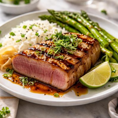 Image of Teriyaki Ginger Grilled Ahi