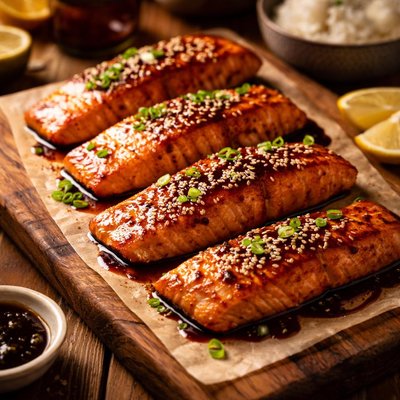 Image of Teriyaki Glazed Salmon