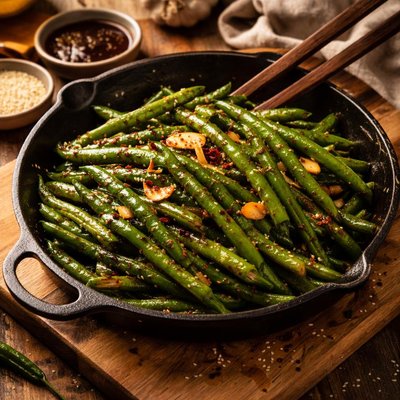 Image of Teriyaki Green Beans