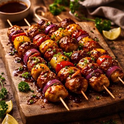 Image of Teriyaki Kabobs